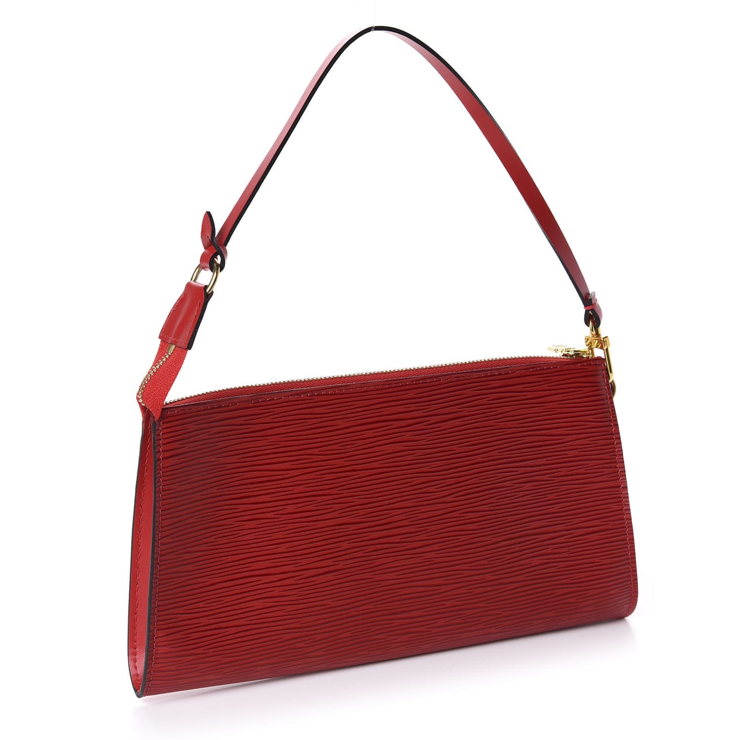 Epi Pochette Accessories 24 Castillan Red