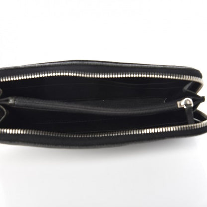 Chanel Caviar Outdoor Ligne Zip Around Wallet Black 5 of 11