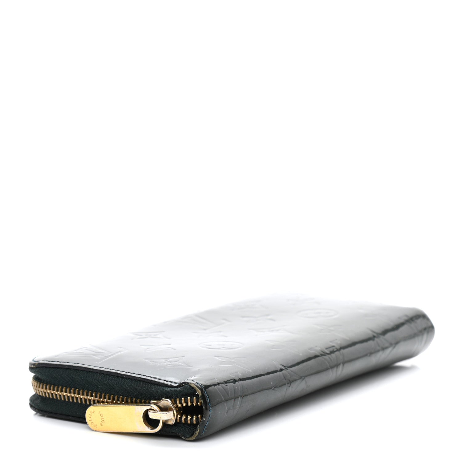 Louis Vuitton Vernis Zippy Wallet Bleu Nuit 4 of 8