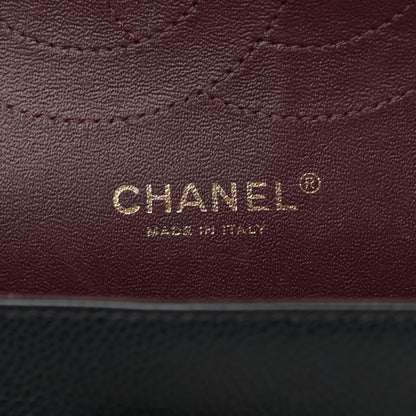 Chanel Caviar Quilted Jumbo Double Flap Black 6 of 12