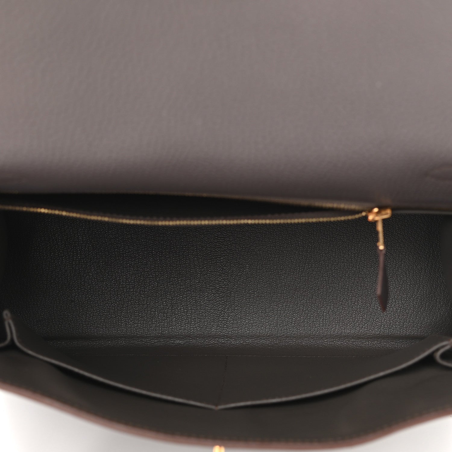 Hermes Togo Kelly Retourne 28 Etain 5 of 11