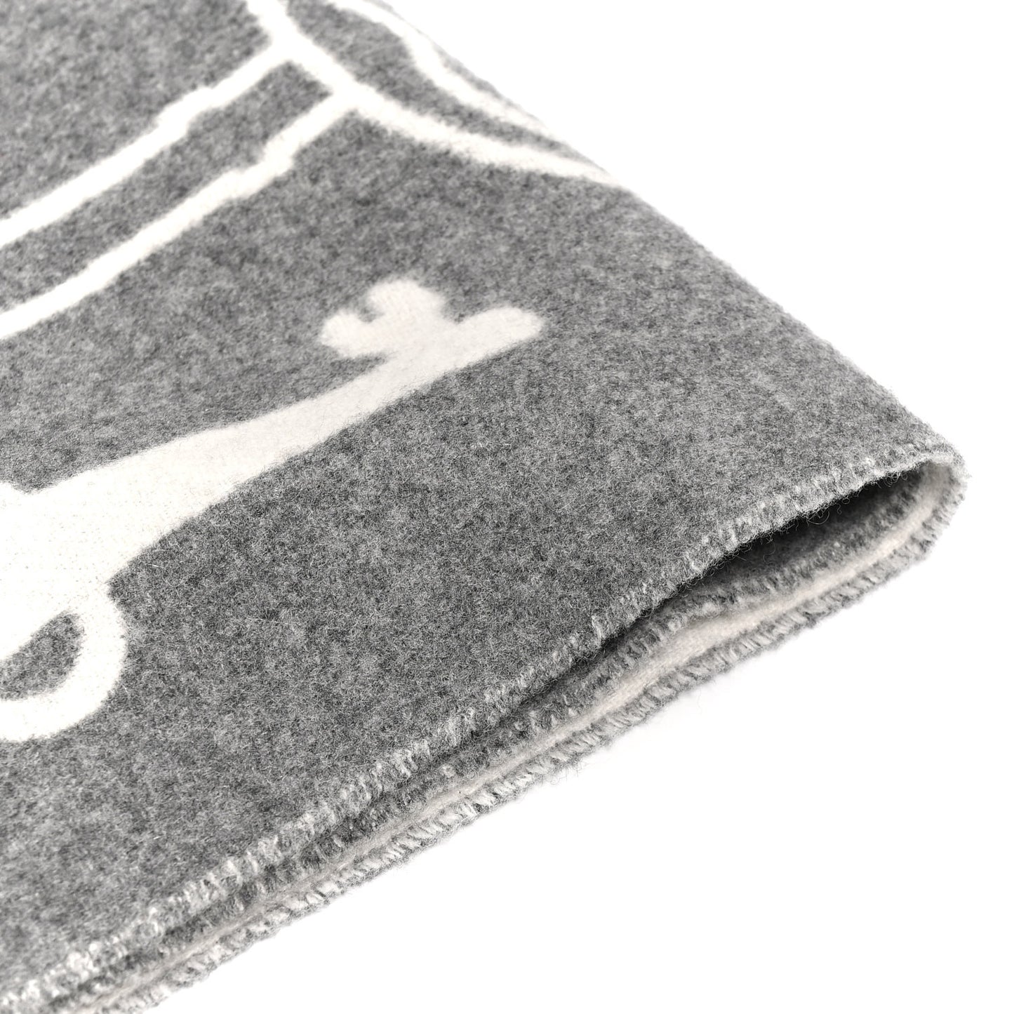 Cashmere Casaque Porte-Clefs Muffler Flanelle Ivoire