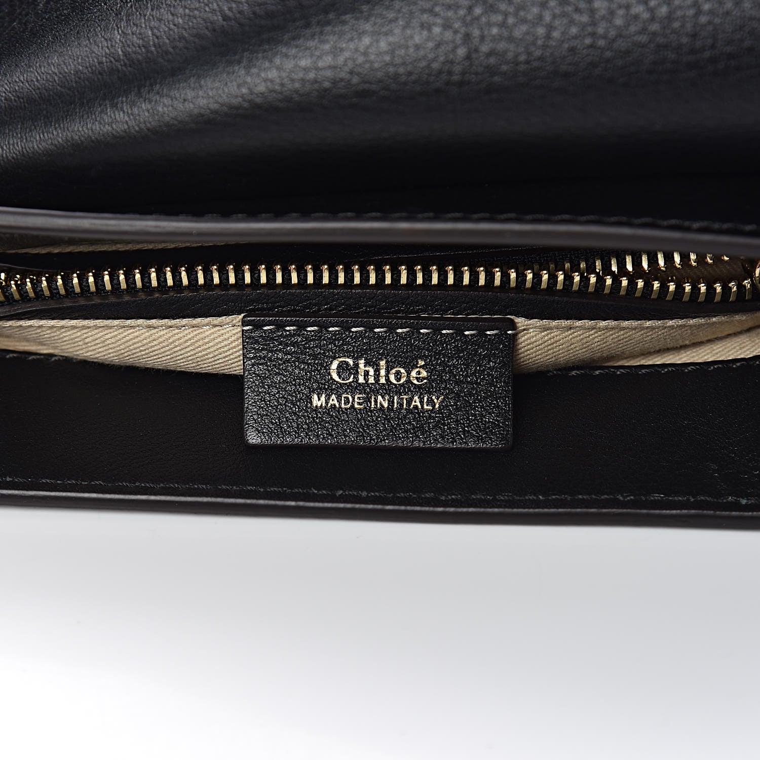 Chloe Suede Calfskin Small Faye Backpack Black 6 of 12