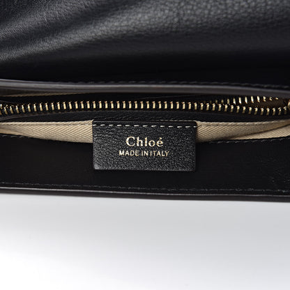Chloe Suede Calfskin Small Faye Backpack Black 6 of 12