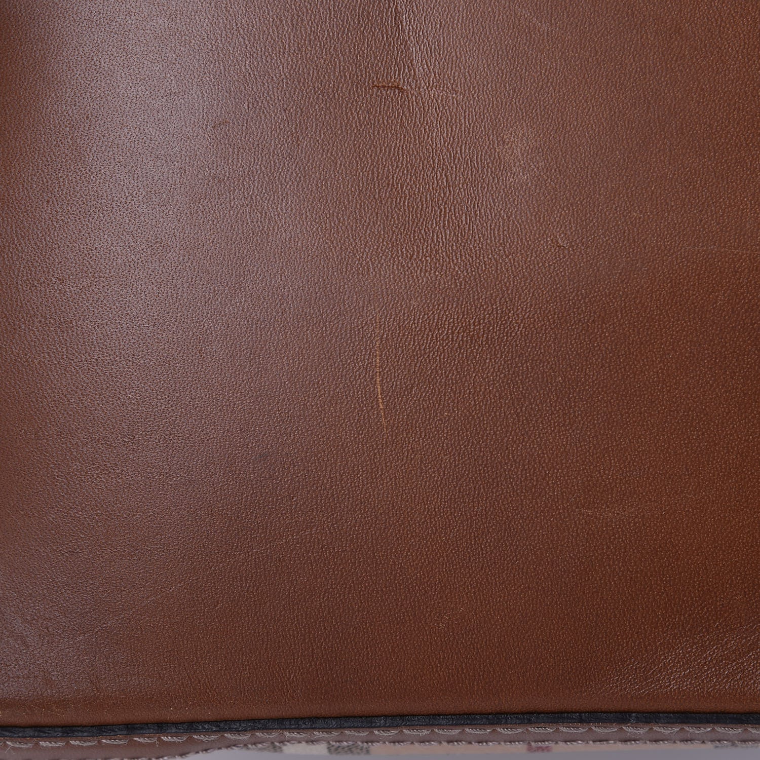 Burberry Haymarket Check Medium Orchard Bowling Bag Brown 10 of 12