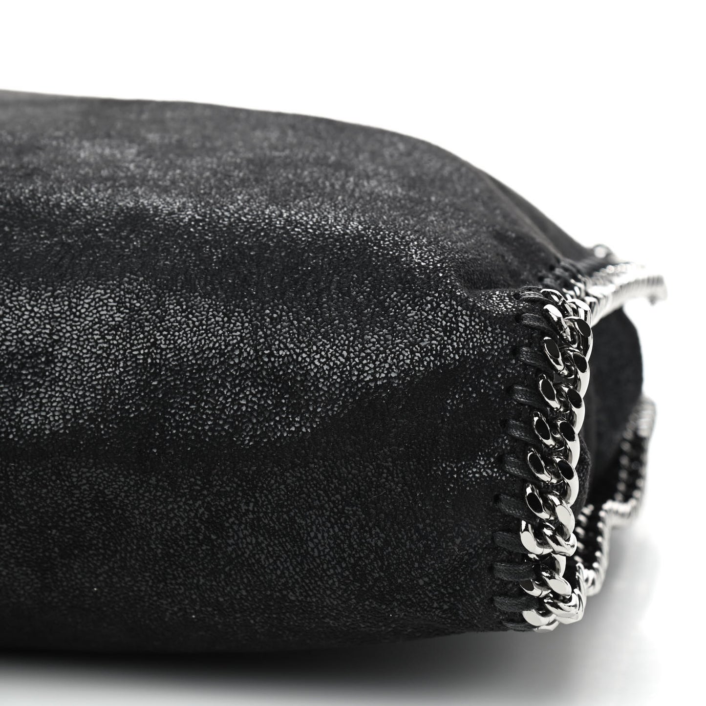 Shaggy Deer Small Falabella Tote Black