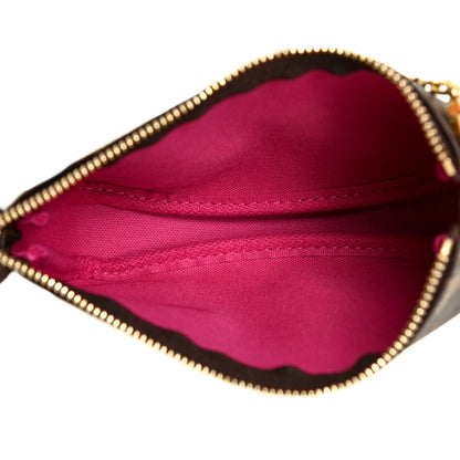 Louis Vuitton Monogram 2018 Christmas Animation Mini Bears Pochette Accessories 5 of 10