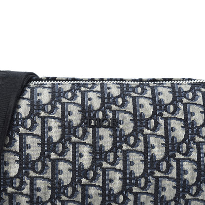 Christian Dior Oblique Roller Messenger Bag Blue 8 of 8