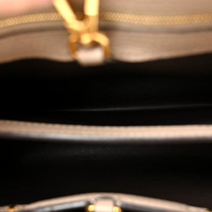 Louis Vuitton Taurillon Ayers Capucines BB Galet 5 of 9