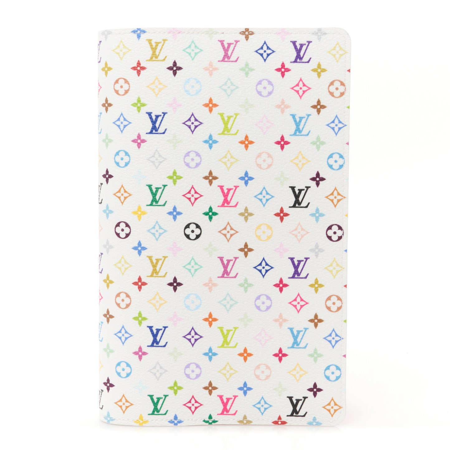 LV X TM Monogram Multicolor Emily Notebook Cover MM White