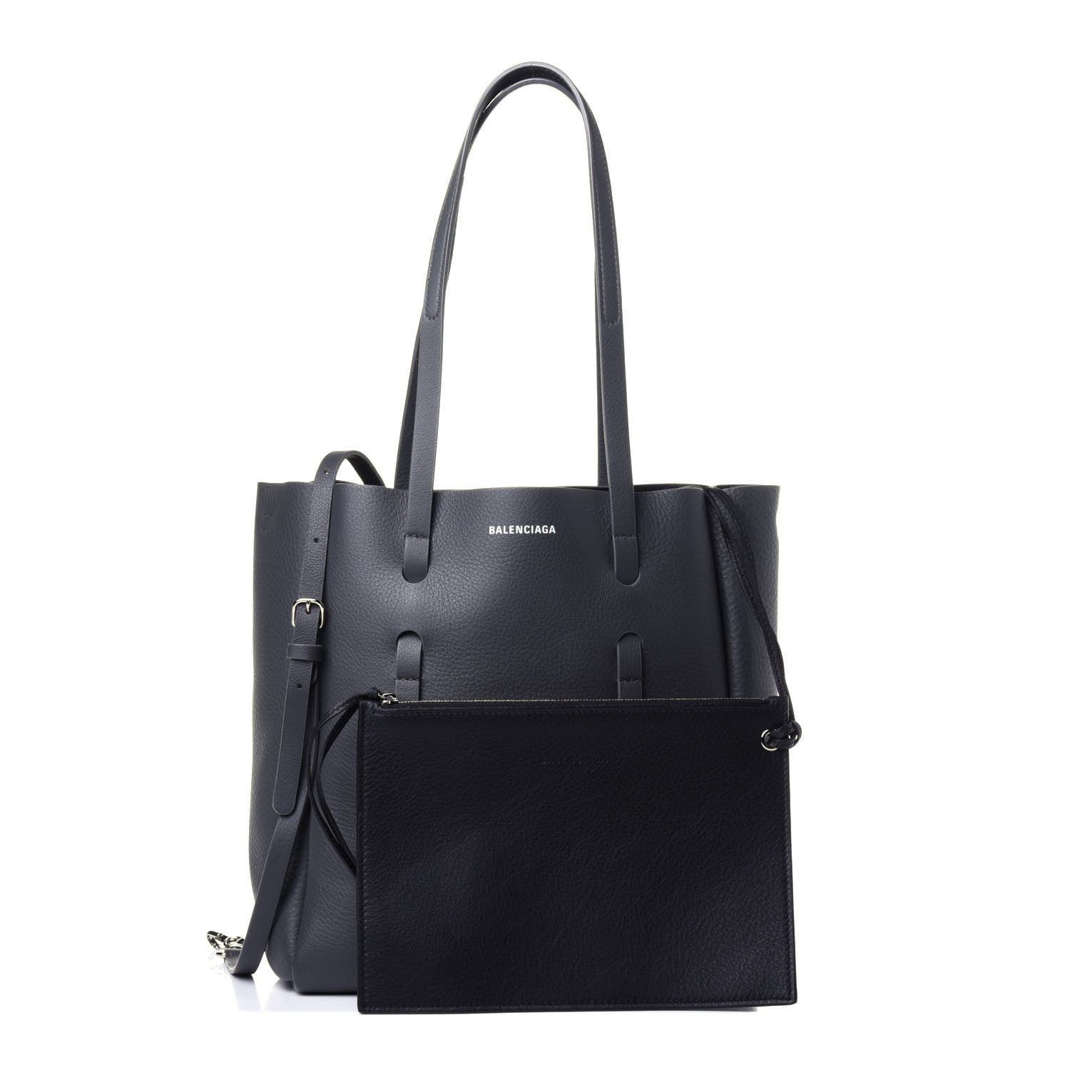 Balenciaga Calfskin XS Everyday Tote Gris Fossile 4 of 12