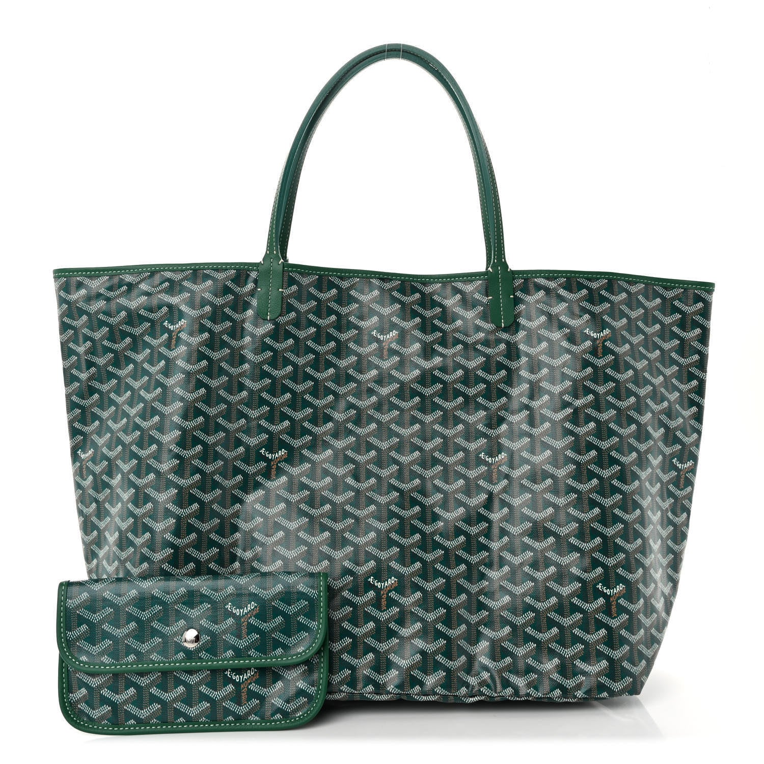Goyard Goyardine Saint Louis GM Green 1 of 11