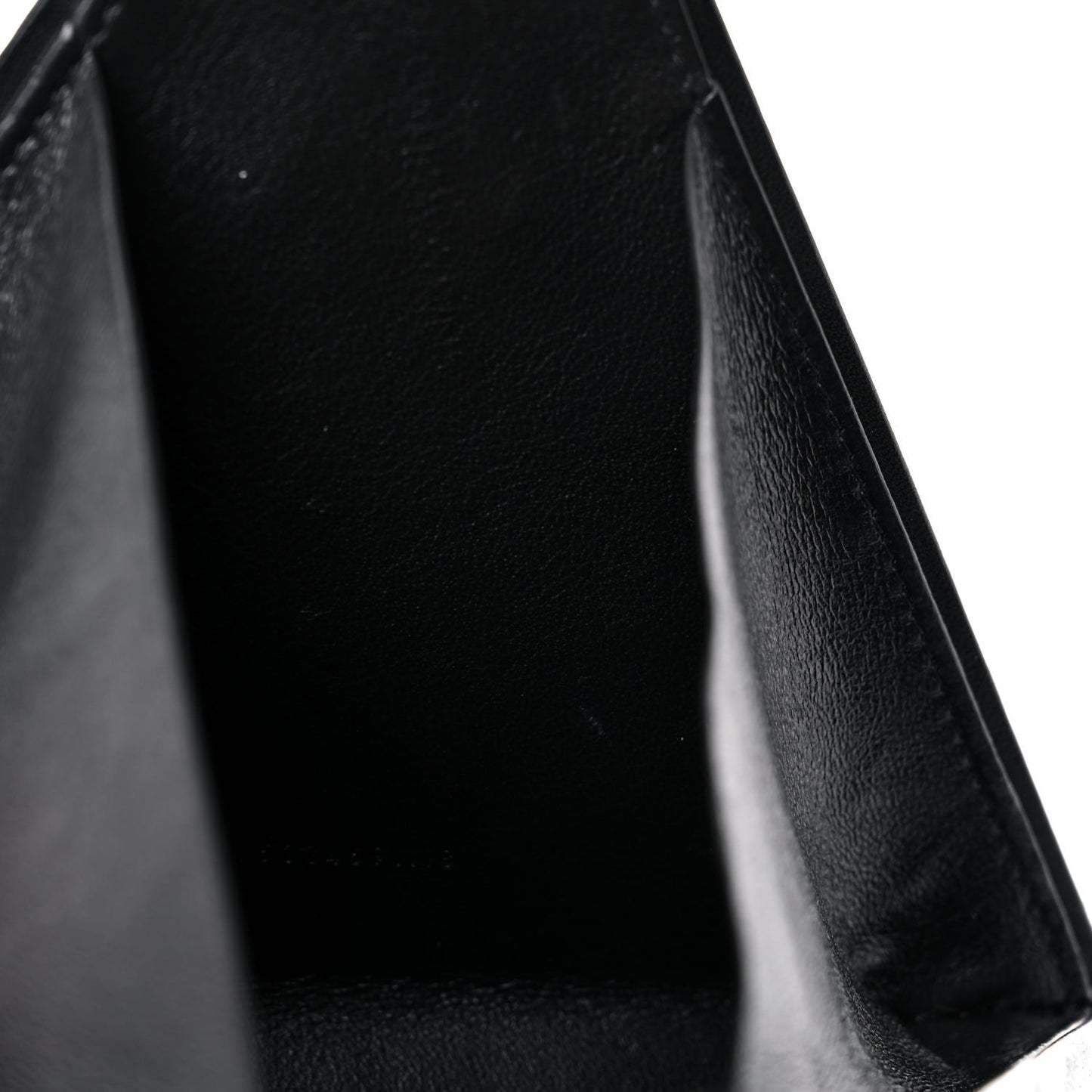 Lambskin Pyramid Clutch Black