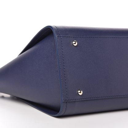 Chanel Caviar Small Studded Deauville Tote Navy 6 of 11