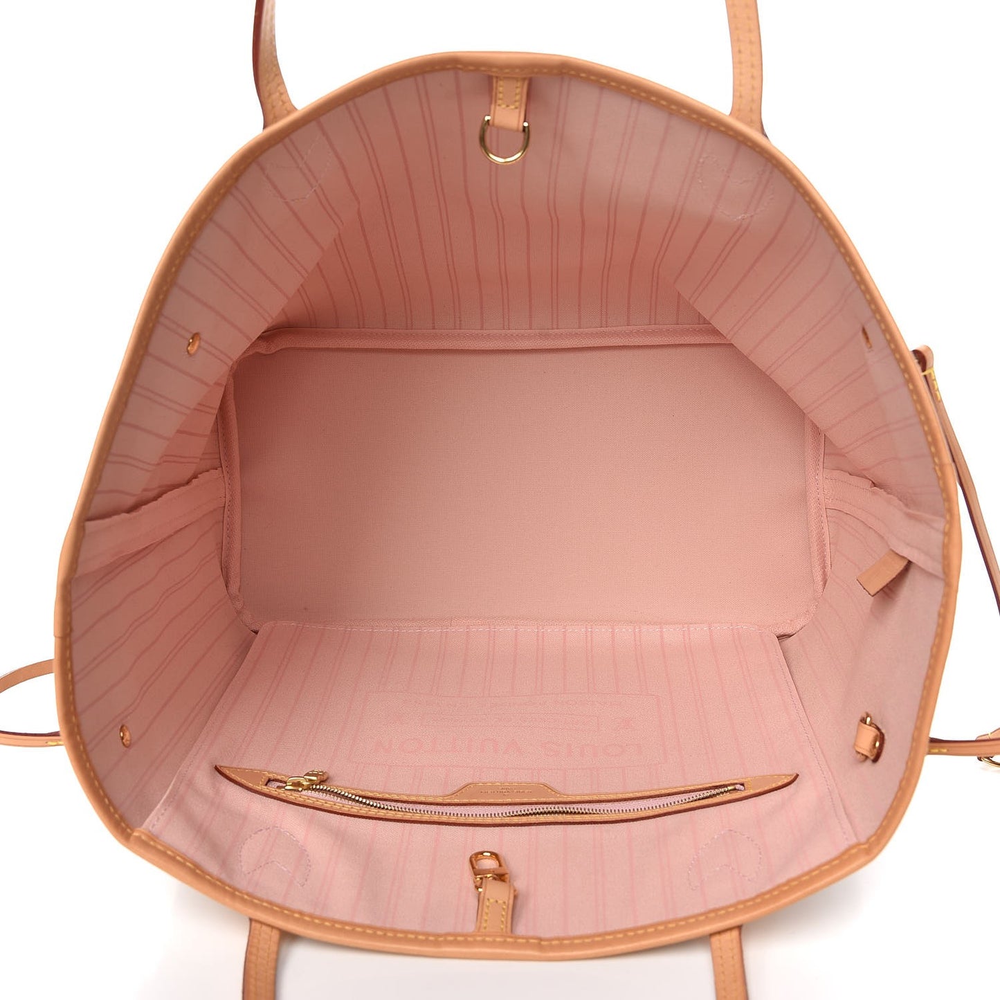 Damier Azur Neo Neverfull MM Rose Ballerine