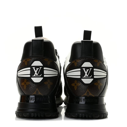 Louis Vuitton Calfskin Monogram Run Away Sneakers 35 Black 5 of 14