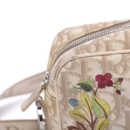 Christian Dior Monogram Vintage Flowers Crossbody Bag Beige 9 of 23