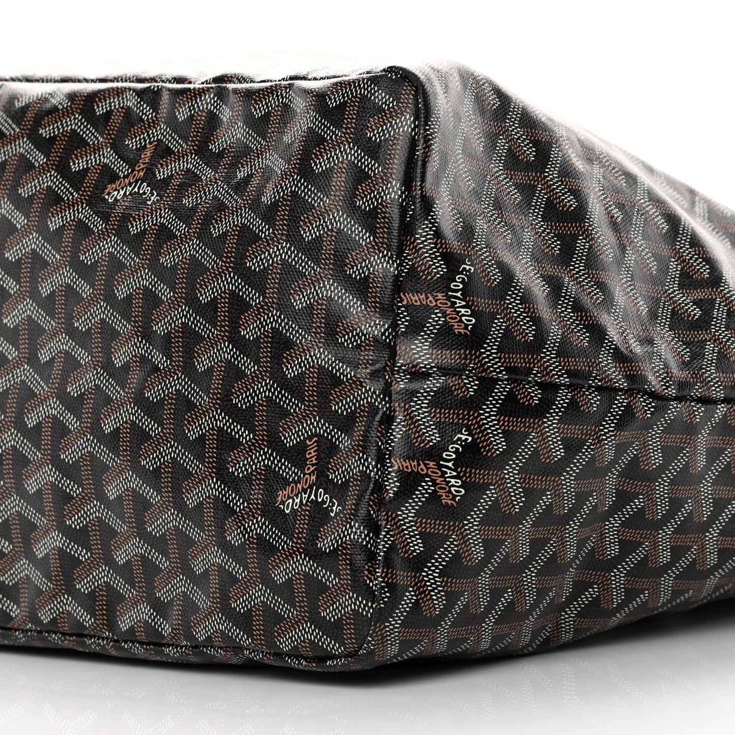 Goyardine Saint Louis GM Black Gold