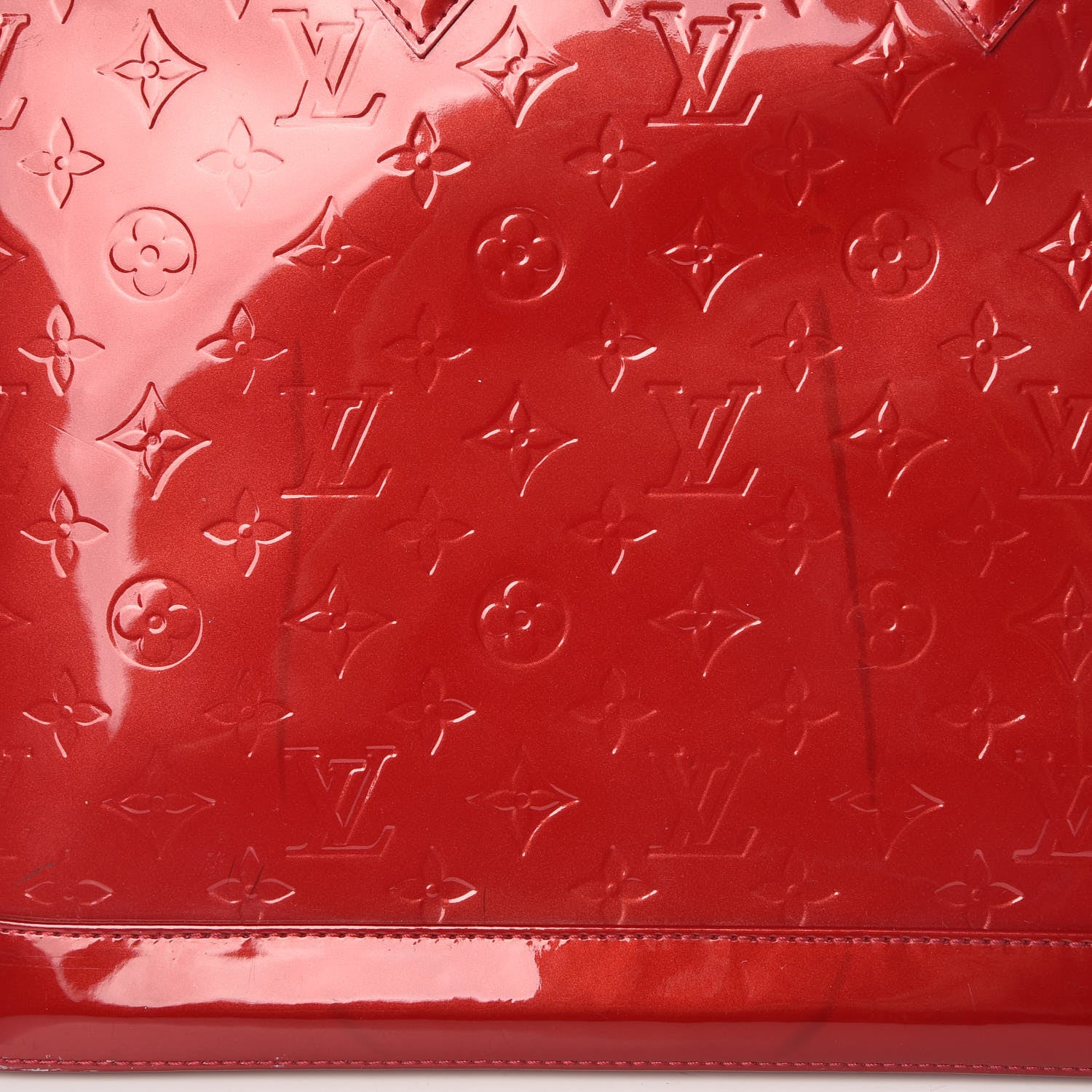 Louis Vuitton Vernis Alma GM Pomme D'Amour 8 of 14