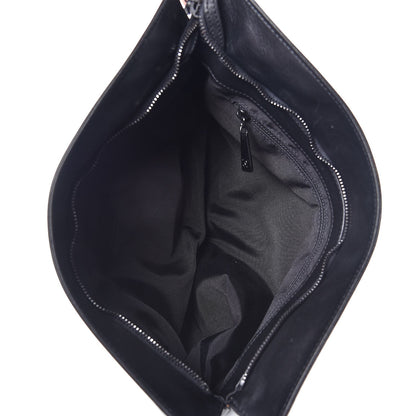 Chanel Lambskin Pouch Black 5 of 9