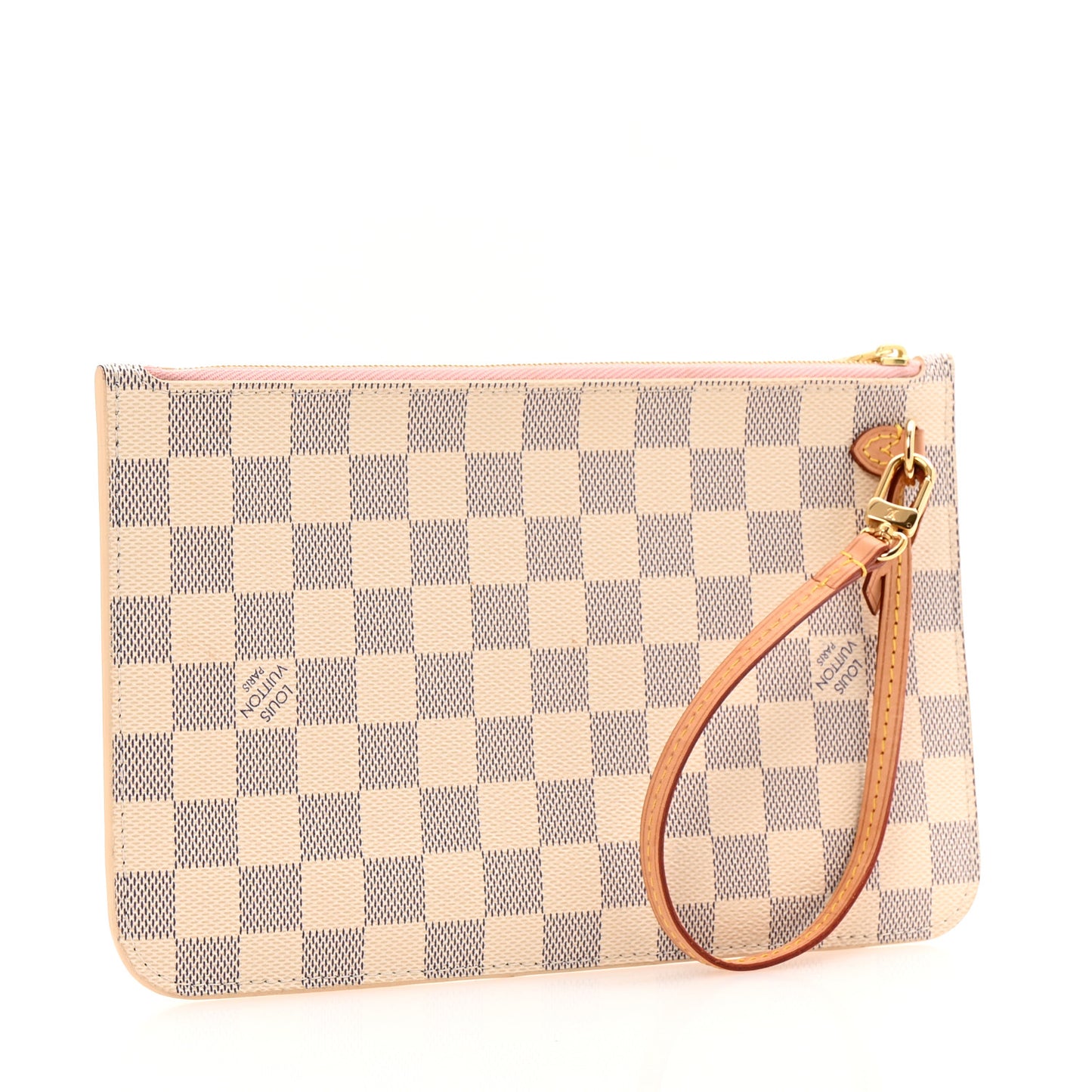 Damier Azur Neverfull MM GM Pochette Rose Ballerine