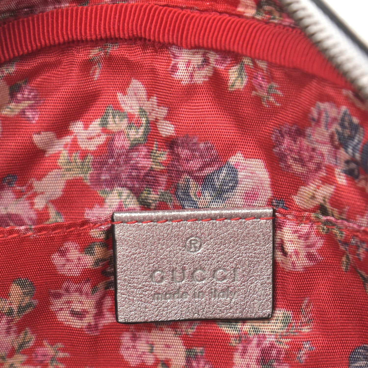 Gucci Laminated Nappa Web Trapuntata Small GG Shoulder Bag Argento 6 of 10