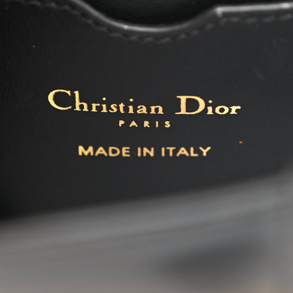 Christian Dior Smooth Calfskin Micro 30 Montaigne Flap Bag Black 6 of 10