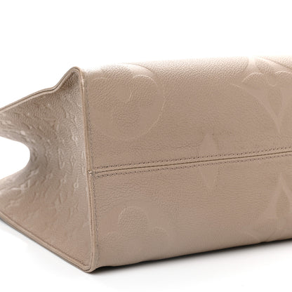 Louis Vuitton Empreinte Monogram Giant Onthego MM Tourterelle 8 of 12
