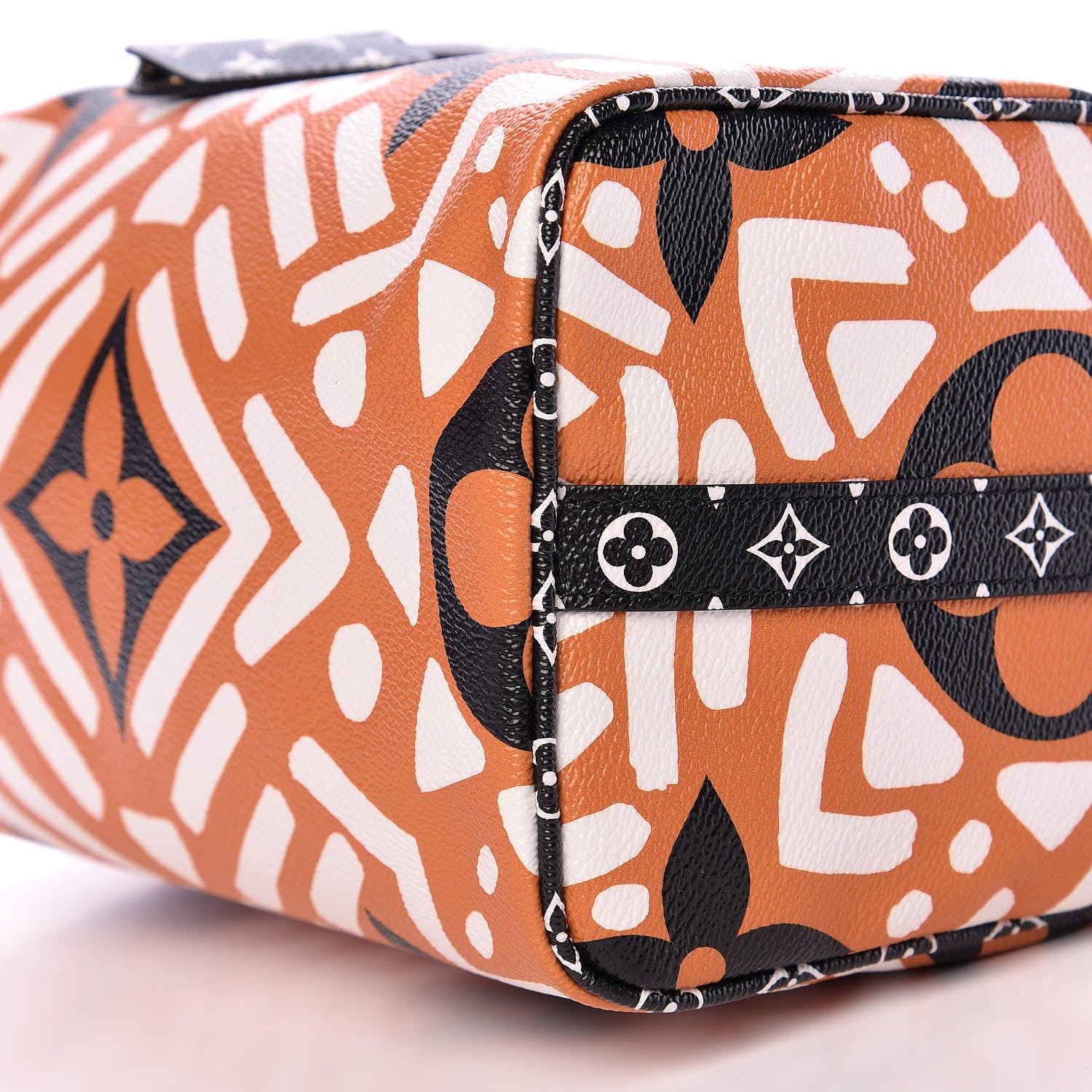 Louis Vuitton Monogram Giant Crafty Speedy Bandouliere 25 Creme Caramel 8 of 10