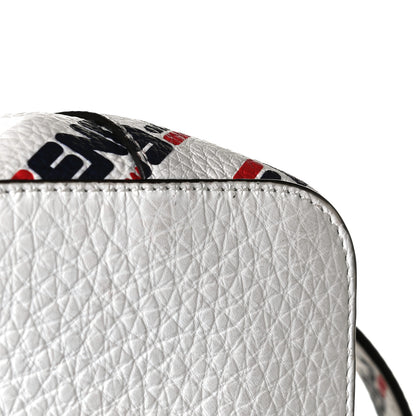 Fendi X FILA Vitello F is Fendi Mania Mini Mon Tresor Bucket Bag White 12 of 12