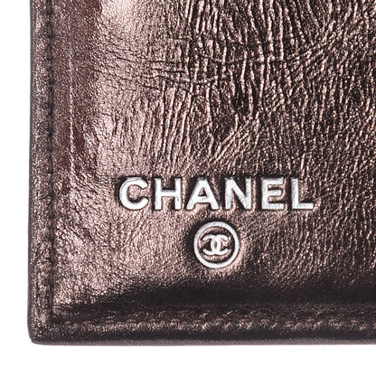 Chanel Metallic Aged Calfskin Quilted Reissue Long Flap Wallet Bronze 6 of 9