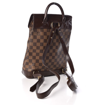 Louis Vuitton Damier Ebene Soho Backpack 3 of 18