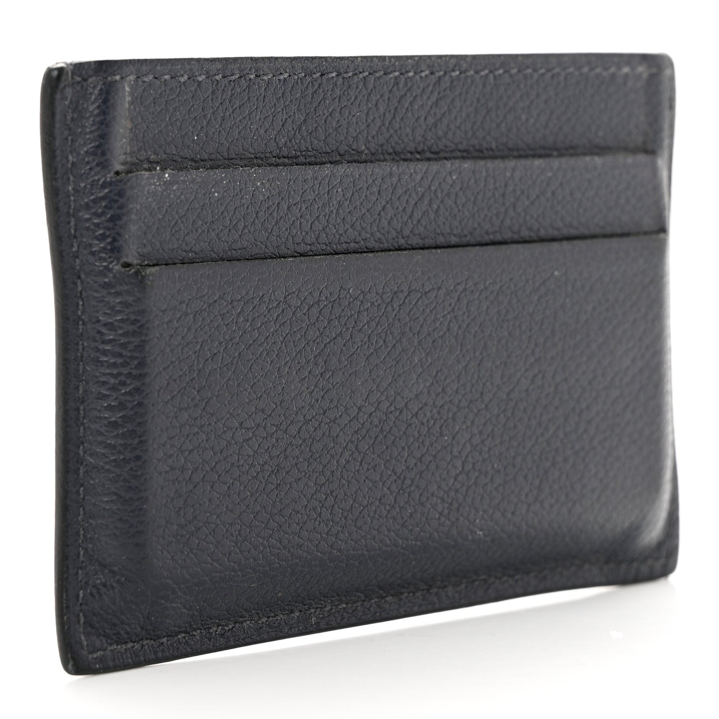 Evercolor Citizen Twill Card Case Bleu Nuit Vert Moyen Bleu Saphir