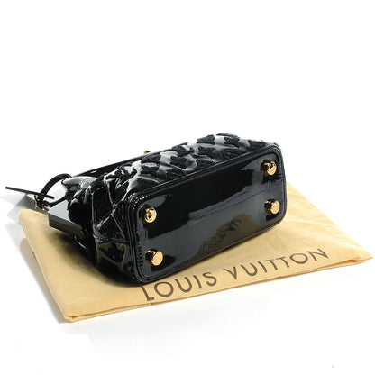 Louis Vuitton Patent Fascination Lockit BB Frame Black 4 of 7