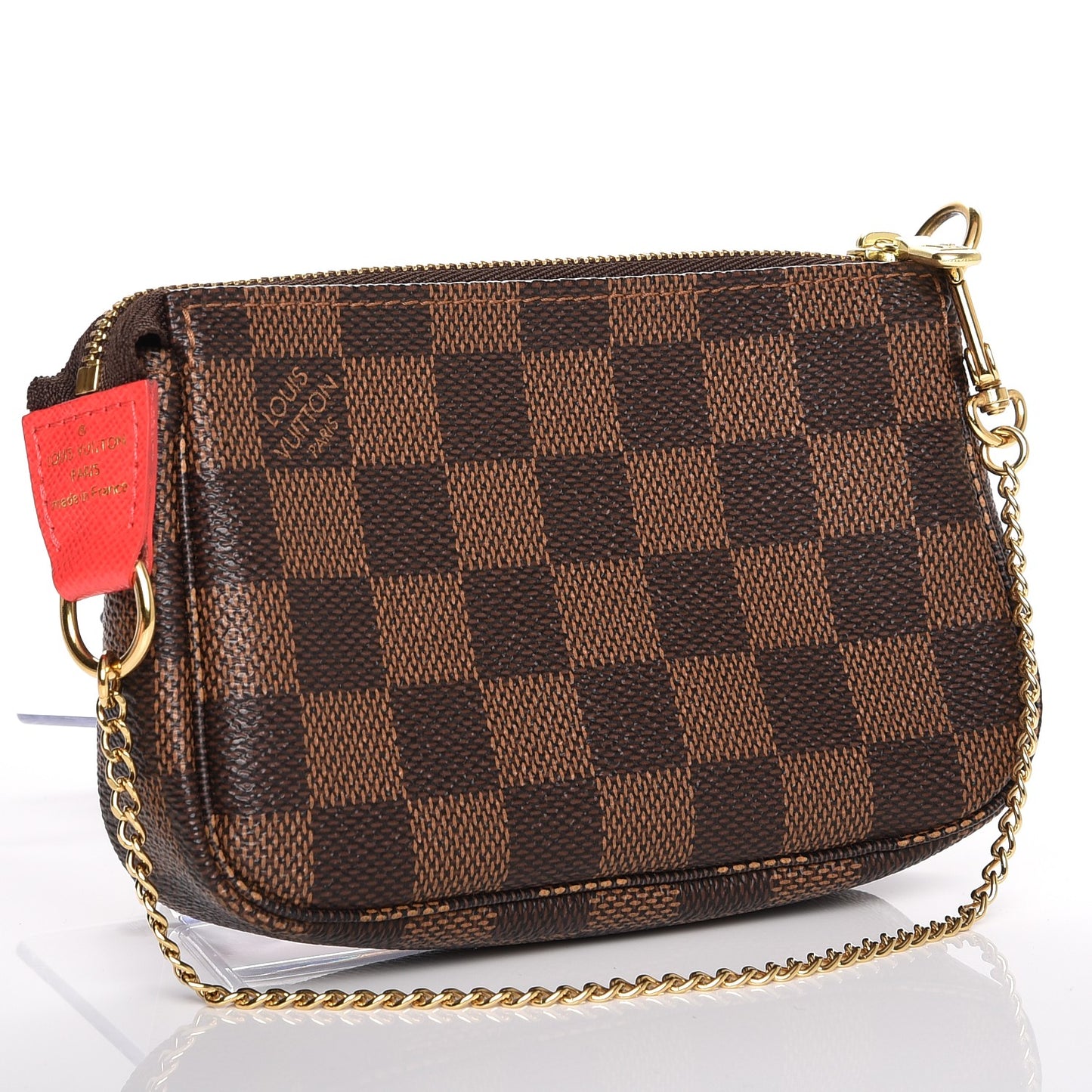 Damier Ebene 2016 Christmas Animation Mini Pochette Accessories