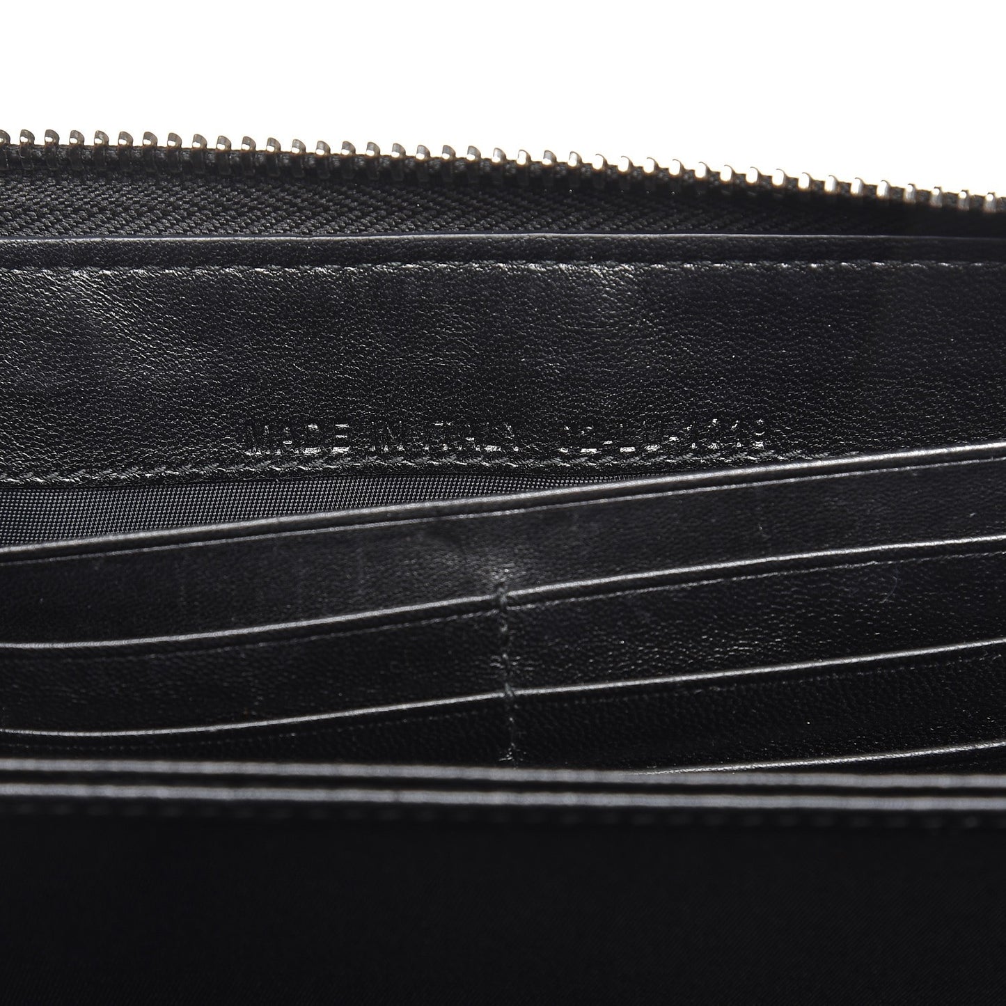 Lambskin Cannage Voyageur Wallet Black