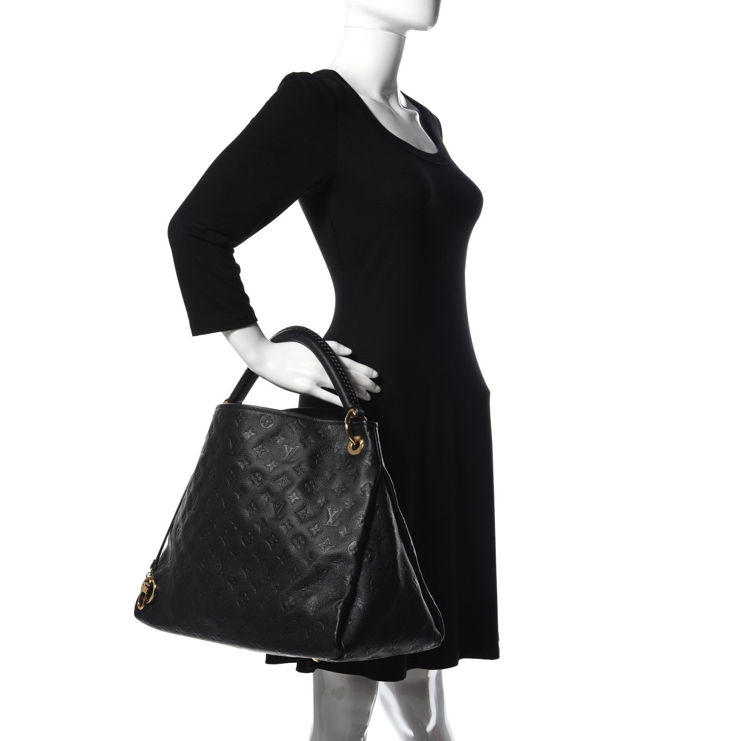 Louis Vuitton Empreinte Artsy MM Black 2 of 8