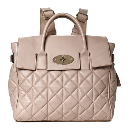 Mulberry Nappa Quilted Cara Delevingne Convertible Bag Oatmeal 1 of 10