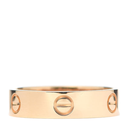 Cartier 18K Yellow Gold 5.5mm LOVE Ring 63 10.25 3 of 4