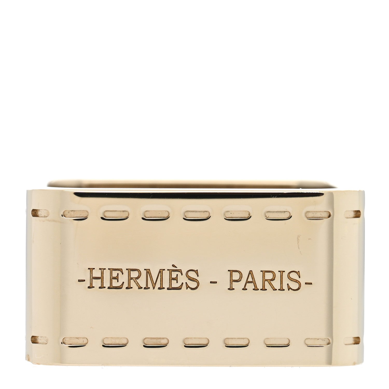 Hermes Permabrass Bolduc Scarf Ring 2 of 4