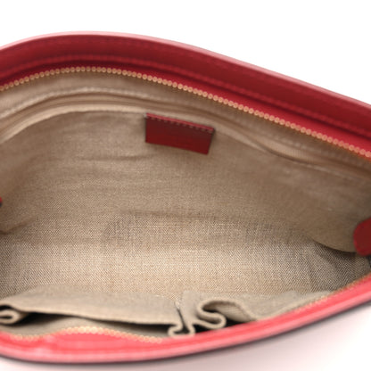 Gucci Microguccissima Flat Crossbody Red 5 of 11