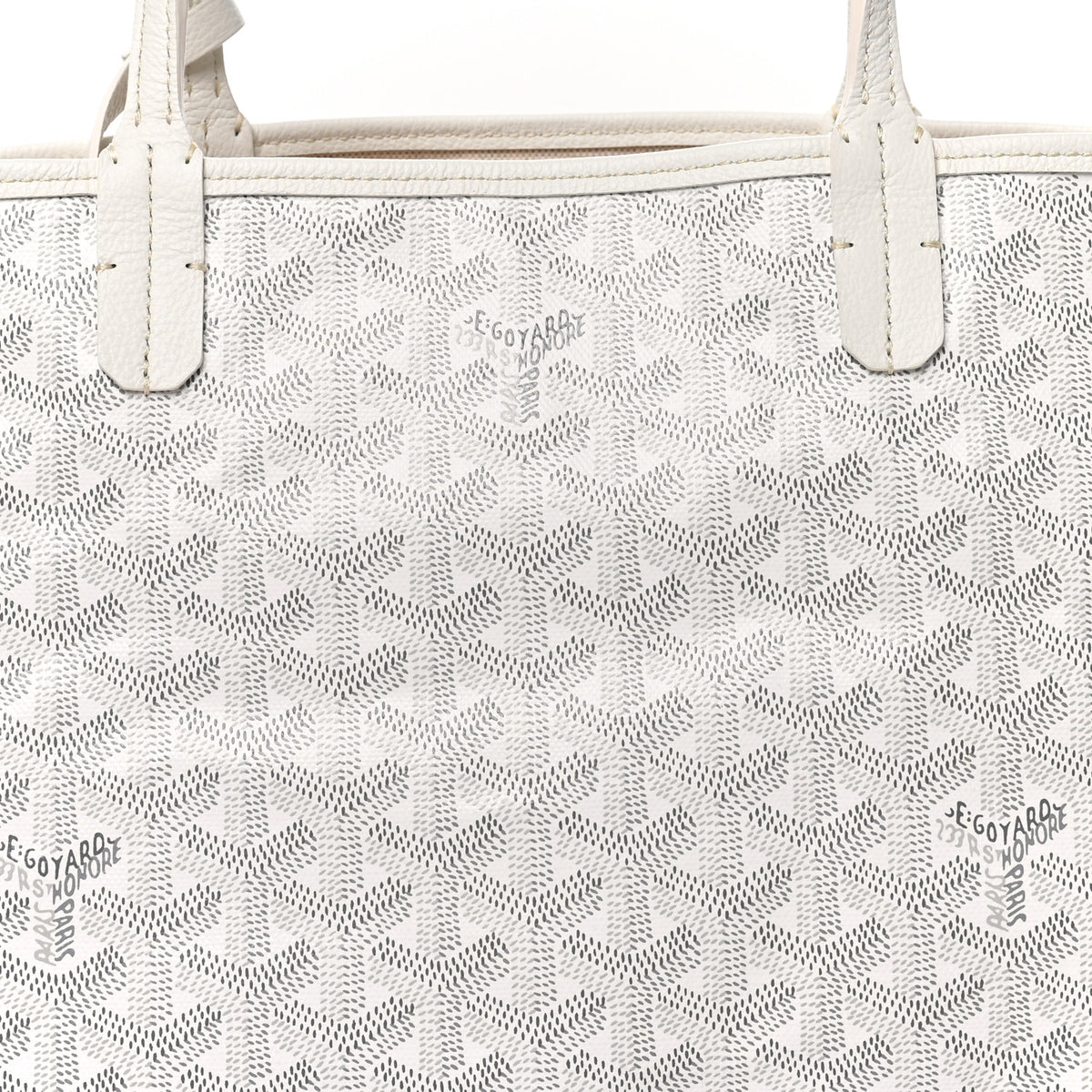 Goyard Goyardine Saint Louis PM White 9 of 11