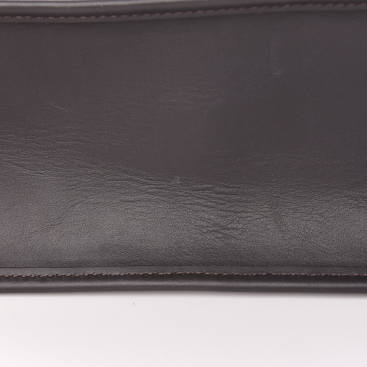 Fendi Mesh Vitello Century F is Fendi FF 1974 Kan I Shoulder Bag Marrone Black Ebano 8 of 11