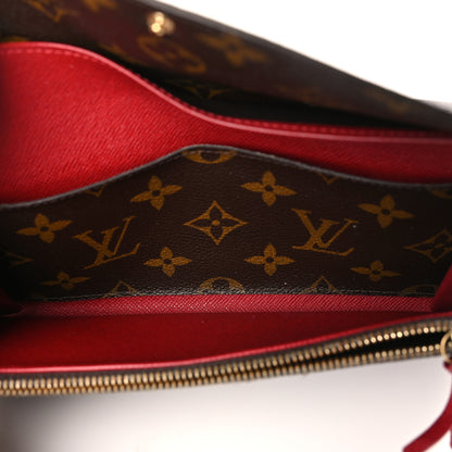 Louis Vuitton Monogram Emilie Wallet Fuchsia 5 of 7