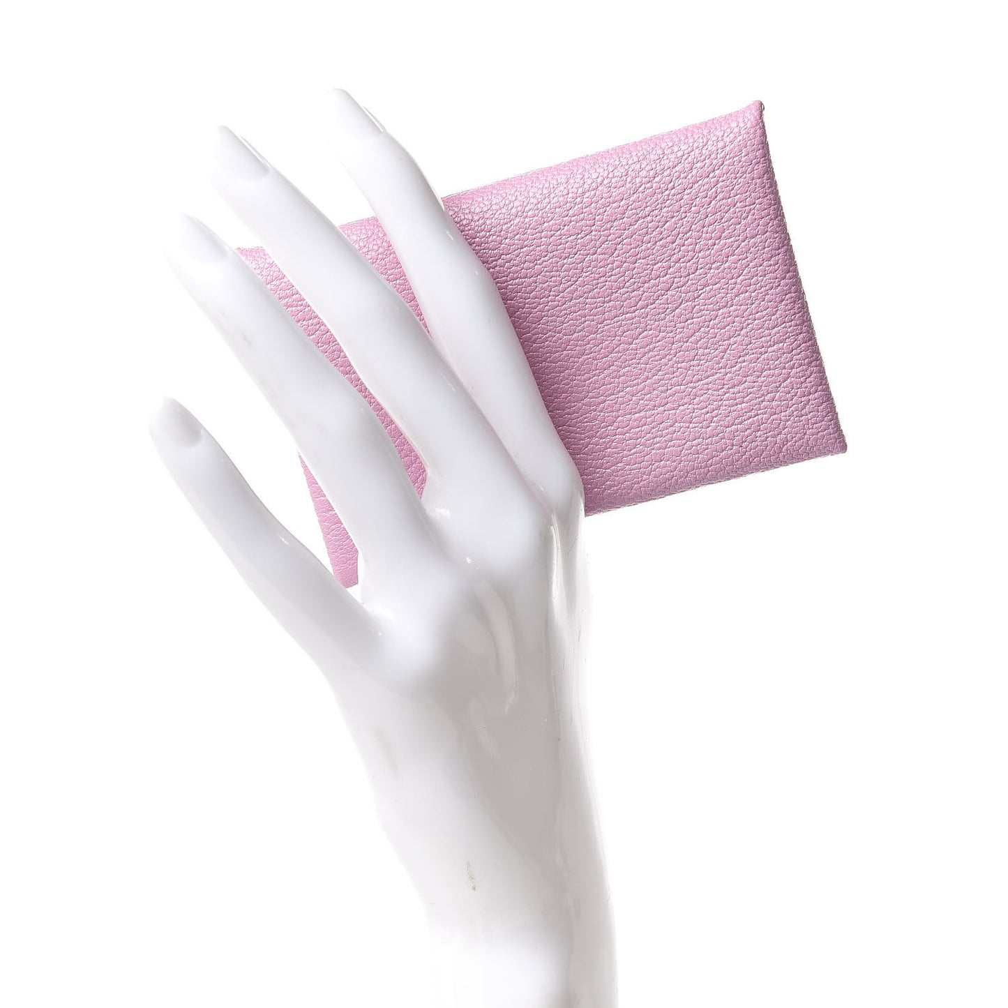 Chevre Mysore Calvi Card Case Mauve Sylvestre