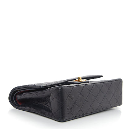 Chanel Lambskin Quilted Medium Double Flap Navy 3 of 11
