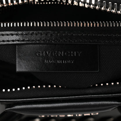 Givenchy Shiny Lord Calfskin Mini Antigona With Chain Black 6 of 10