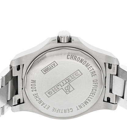 Breitling Stainless Steel 44mm Colt Chronometer Automatic Watch Blue A17388 4 of 5