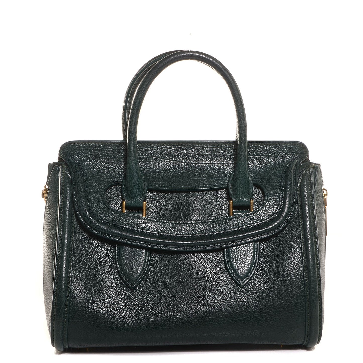 Leather Small Heroine Dark Green