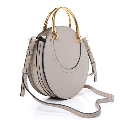 Chloe Calfskin Suede Small Pixie Bag Motty Grey 2 of 9